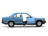 Mercedes-Benz 190E 2.6 blue 1:24 Bburago licensed diecast Scale Model car