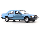 Mercedes-Benz 190E 2.6 blue 1:24 Bburago licensed diecast Scale Model car