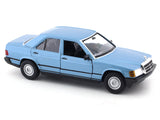 Mercedes-Benz 190E 2.6 blue 1:24 Bburago licensed diecast Scale Model car