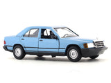 Mercedes-Benz 190E 2.6 blue 1:24 Bburago licensed diecast Scale Model car