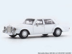 Mercedes-Benz 300 SEL 6.3 V8 W109 white 1:64 BSC diecast scale model car