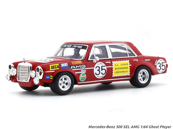 Mercedes-Benz 300 SEL AMG 1:64 Ghost Player diecast scale model car miniature