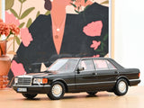 1991 Mercedes-Benz 560 SEL W126 Black 1:18 Norev Licensed Diecast Scale Model Car Collectible | Classic Luxury Sedan | Buy in India