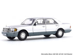 Mercedes-Benz 560 SEL W126 silver 1:64 Master diecast scale model car