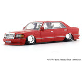 Mercedes-Benz 560SEL W126 red Low 1:64 Master diecast scale model collectible