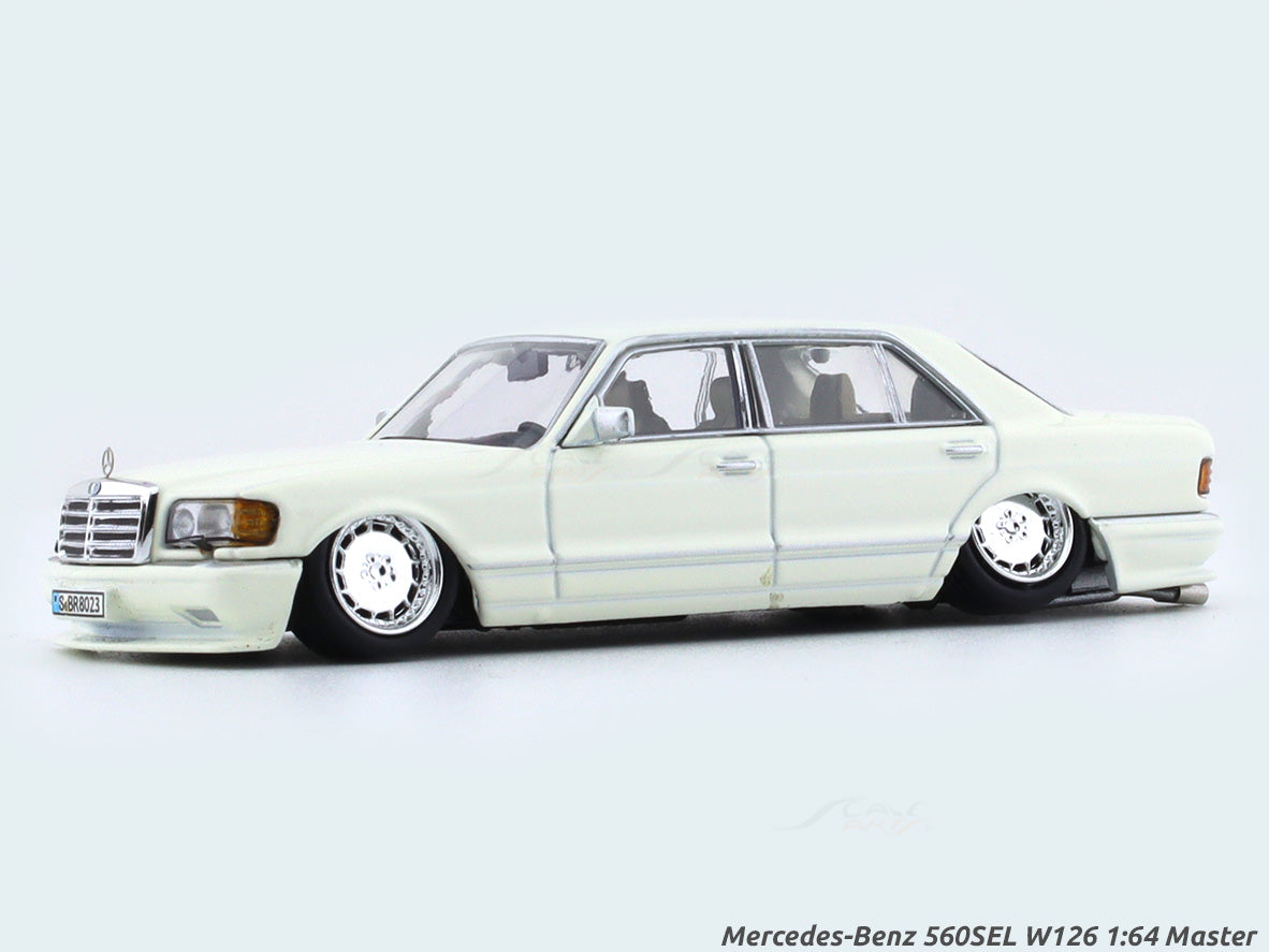 1:64 MASTER MERCEDES-BENZ S560SEL W126 Diecast Toys Car Models Gifts 1:64 MASTER MERCEDES-BENZ S560SEL W126 Diecast Toys Car Models Gifts