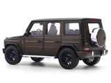 Mercedes-Benz G63 AMG W463 Brown 1:18 Minichamps diecast scale model car collectible