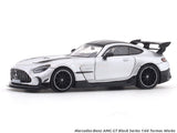Mercedes-Benz AMG GT Black Series Silver 1:64 Tarmac Works licensed diecast scale model car