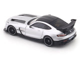 Mercedes-Benz AMG GT Black Series Silver 1:64 Tarmac Works licensed diecast scale model car