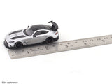 Mercedes-Benz AMG GT Black Series Silver 1:64 Tarmac Works licensed diecast scale model car