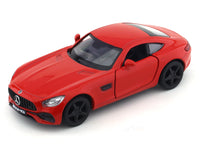 Mercedes-Benz AMG GTS red 1:36 Super Fast pull back car scale model