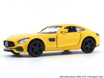 Mercedes-Benz AMG GTS yellow 1:36 Super Fast pull back car scale model