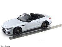 Mercedes-Benz AMG SL63 R232 silver 1:18 iScale diecast scale model car collectible