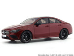 Mercedes-Benz CLA C118 AMG Line red 1:18 Solido diecast scale model car collectible