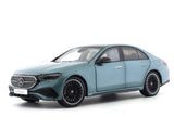 Mercedes-Benz E-Class AMG Line W214 green silver 1:18 iScale diecast Scale Model car