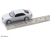 Mercedes-Benz E55 AMG W210 silver 1:64 Shadow diecast scale model miniature car collectible