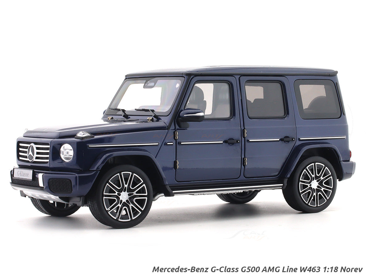 メルセデスベンツ G500 sodaliteblue 1/18 Gクラス Norev 1:18 Mercedes-Benz G-Class G500 AMG Line Year 2018 sodalite