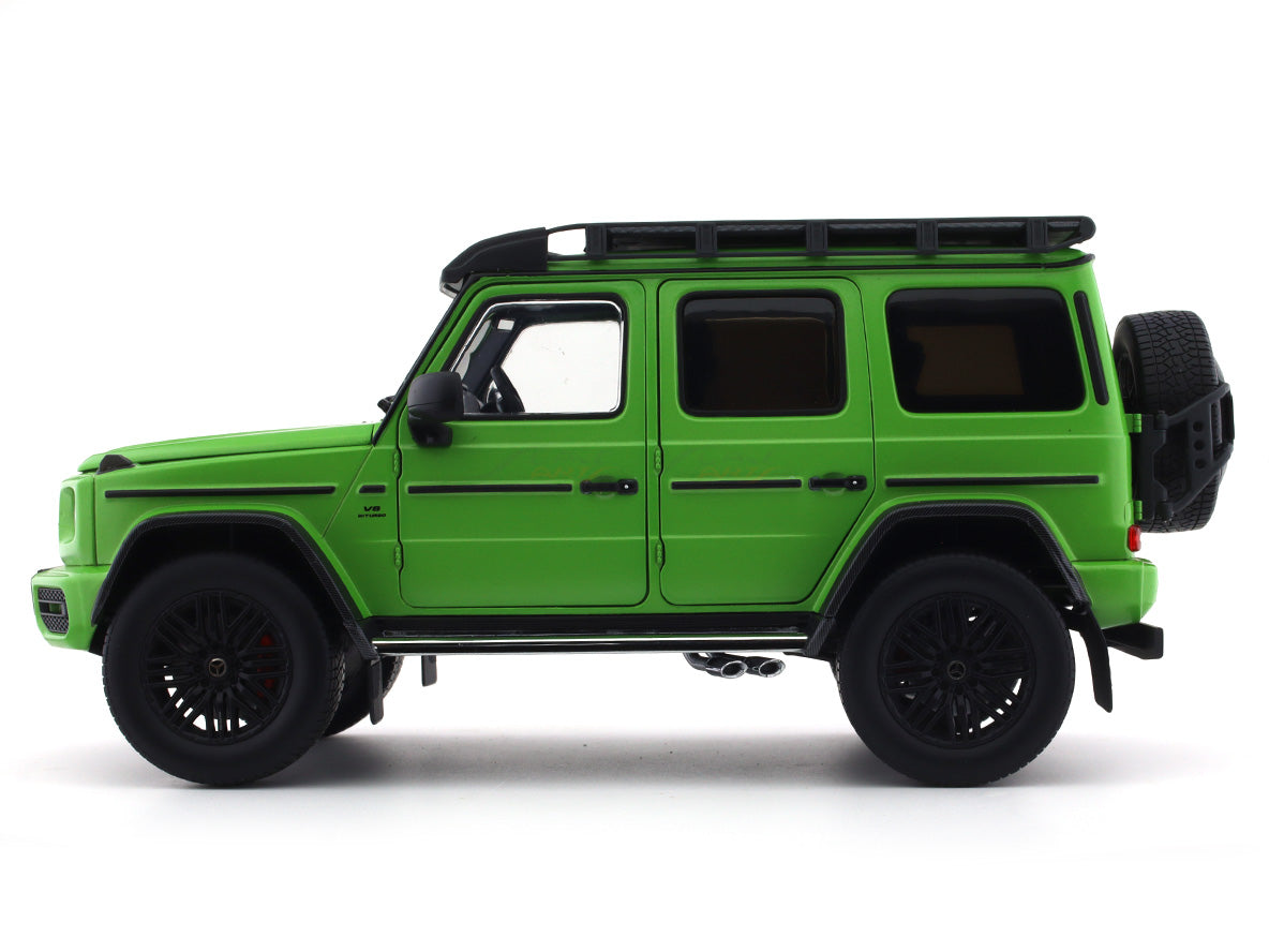 Mercedes-Benz G Class G63 AMG 4x4 green 1:18 iScale diecast Scale Model ...