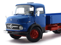 Mercedes-Benz L911 blue 1:18 Schuco diecast scale model truck collectible