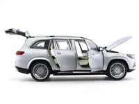 Mercedes-Benz Maybach GLS600 X167 silver 1:18 Paragon Models diecast scale model car collectible