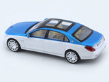 Mercedes-Benz Maybach S600 blue 1:64 Master diecast scale model car collectible