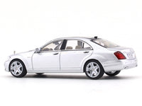 Mercedes-Benz S-Class S600L W221 silver 1:64 Motorhelix diecast scale model car