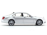 Mercedes-Benz S-Class S600L W221 silver 1:64 Motorhelix diecast scale model car