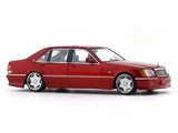 Mercedes-Benz S Class W140 red 1:64 Street Weapon diecast scale model car miniature