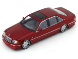 Mercedes-Benz S Class W140 red 1:64 Street Weapon diecast scale model car miniature