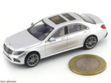 Mercedes-Benz S450 W222 silver 1:64 Master diecast scale model car