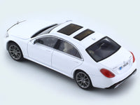 Mercedes-Benz S450 W222 white 1:64 Master diecast scale model car
