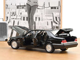 1997 Mercedes-Benz S600 W140 Black 1:18 Norev Licensed Diecast Scale Model Car Collectible | Luxury Sedan Legend | Buy in India