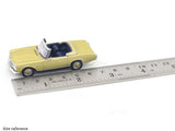 Mercedes-Benz SL280 W113 golden 1:64 Scale Mini scale model car miniature collectible