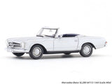 Mercedes-Benz SL280 W113 silver 1:64 Scale Mini scale model car miniature collectible