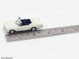 Mercedes-Benz SL280 W113 white 1:64 Scale Mini scale model car miniature collectible