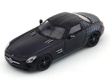 Mercedes-Benz SLS AMG black 1:64 Time Micro diecast scale model car miniature