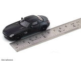 Mercedes-Benz SLS AMG black 1:64 Time Micro diecast scale model car miniature