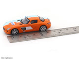 Mercedes-Benz SLS AMG with figure B 1:64 TimeMicro diecast scale model car
