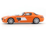 Mercedes-Benz SLS AMG with figure B 1:64 TimeMicro diecast scale model car