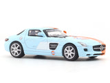 Mercedes-Benz SLS AMG with figure B 1:64 TimeMicro diecast scale model car