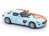 Mercedes-Benz SLS AMG with figure B 1:64 TimeMicro diecast scale model car