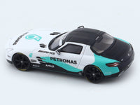 Mercedes-Benz SLS AMG with container 1:64 TimeMicro diecast scale model car collectible