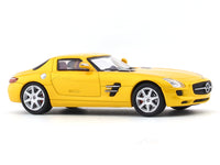 Mercedes-Benz SLS AMG Yellow 1:64 Time Micro diecast scale car collectible