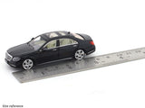 Mercedes-Benz W222 S320L black 1:64 Glory Model diecast scale model car