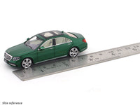 Mercedes-Benz W222 S320L green 1:64 Glory Model diecast scale model car