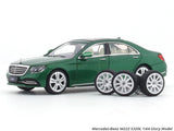 Mercedes-Benz W222 S320L green 1:64 Glory Model diecast scale model car