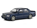 Mercedes-Benz E60 AMG based on W124 E500 blue 1:43 Solido licensed diecast Scale Model collectible