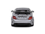 Mercedes-Benz C63 AMG Black Series Silver 1:43 Solido licensed diecast Scale Model collectible