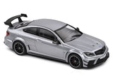 Mercedes-Benz C63 AMG Black Series Silver 1:43 Solido licensed diecast Scale Model collectible