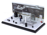 Mercedes Garage Diorama set 1:64 More Art scale model diorama